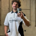 تيشرت يقه دار نيم زيپ blackair