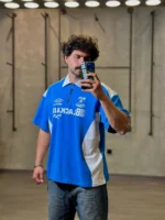 تيشرت يقه دار نيم زيپ blackair - Image 8