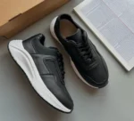 کتوني زنانه ونيز مشکی سفید - Image 2