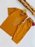 ست تيشرت شلوار برمودا فونت - Image 2