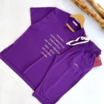 ست تيشرت شلوار برمودا فونت