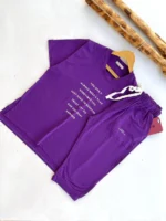 ست تيشرت شلوار برمودا فونت