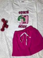 ست تيشرت شلوارک green