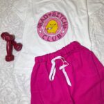 کراپ شلوارک  مدل جوجه