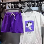 تی شرت شلوارک دخترانه اسنوپی