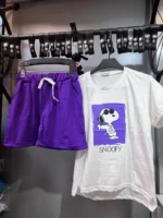 تی شرت شلوارک دخترانه اسنوپی