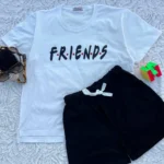 کراپ شورتک دخترانه فرندز