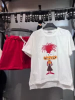 تيشرت و شلوارک دخترانه آدمک