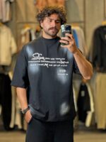 تيشرت مردانه پيش و پشت چاپ dance - Image 7