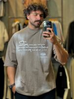 تيشرت مردانه پيش و پشت چاپ dance - Image 2