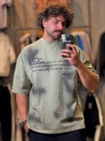 تيشرت مردانه پيش و پشت چاپ dance - Image 6