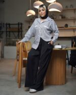 ست مانتو و شلوار آبرين