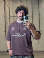 تيشرت مردانه يقه گرد گلدوزي members - Image 5