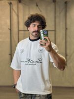 تيشرت مردانه يقه گرد گلدوزي members - Image 4