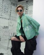 کراپ کت کتان رنگ پاچی - Image 4