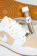 کتاني مردانه جردن 1سفيد کرم - Image 3