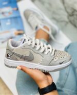 کتاني وودو زنانه طوسي روشن - Image 4