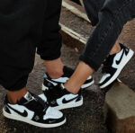 کتوني ودوو زنانه سفيد مشکي - Image 4