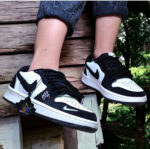 کتوني ودوو زنانه سفيد مشکي - Image 3