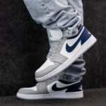 کتونی مردانه جردن وان طوسي سرمه اي