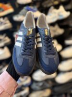 کتونی سامبا زنانه سرمه ای سفيد - Image 3