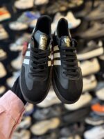 کتونی سامبا زنانه مشکی سفيد - Image 4