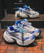 کتونی بالنسيگا 10X طرح مستر سفيد ابي