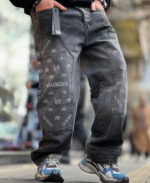 شلوار بگ گلدوزي بالانسيگا