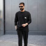 ست مردانه آستين بلند بيسکويتي