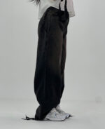 شلوار زنانه پايين گت دار (6575G3) - Image 2