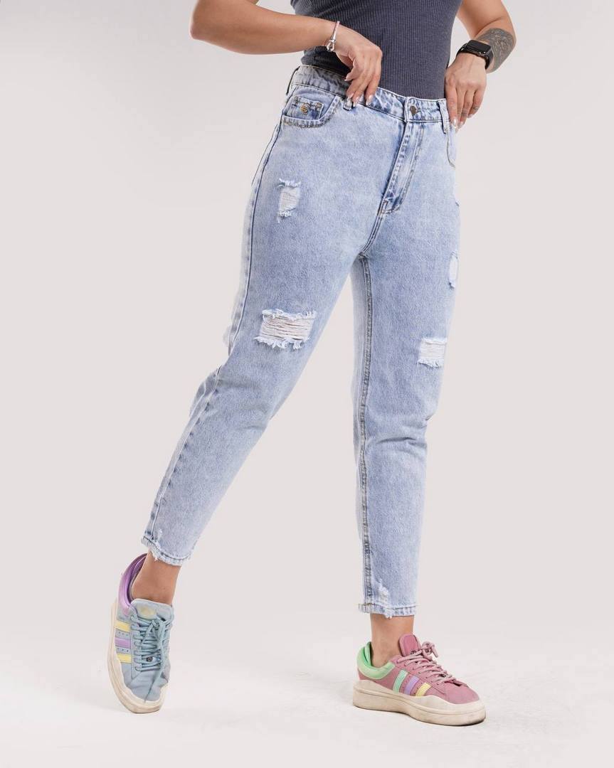 IMG_3467 مام استايل زنانه آبی (6016B) - Image 1