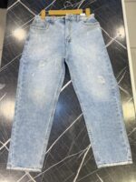 شلوار زنانه مام استايل آبی روشن (6535B1) - Image 2