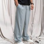 شلوار بگ مردانه پارچه ای