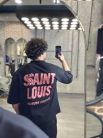 تيشرت بيسکويتي پشت چاپ دار - Image 5