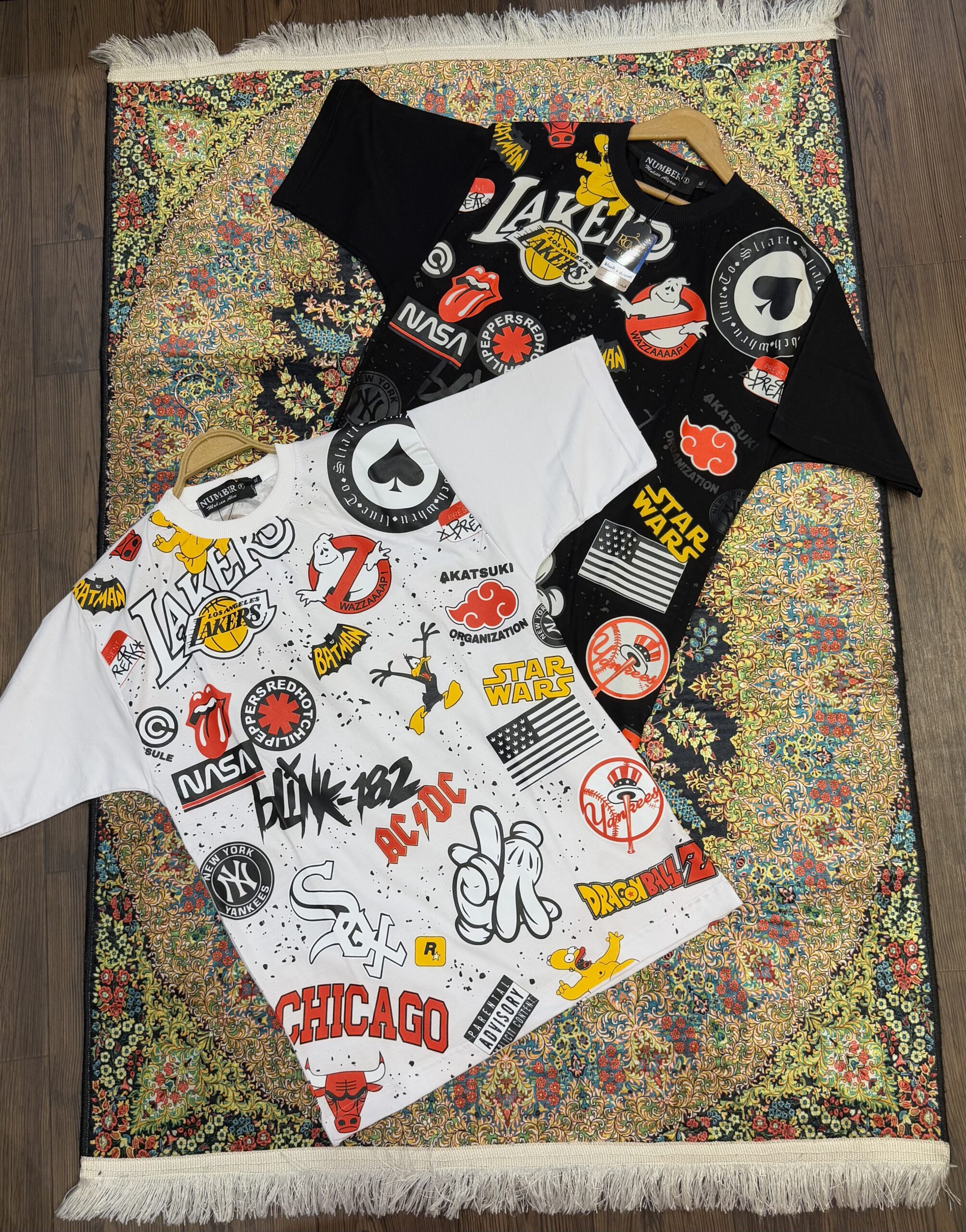 IMG_3776-scaled تيشرت لانگ استيکردار چاپي - Image 1