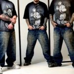 شلوار بگ مردانه طرح دار