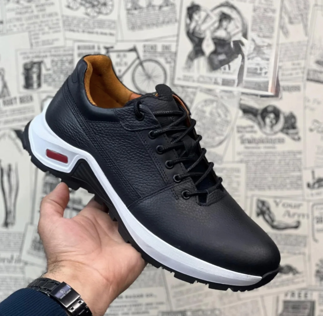 IMG_3852 کفش چرم کلارک بندي هورش کت - Image 1