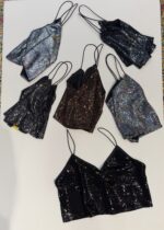 نيم تنه پولکي زنانه