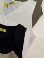 کراپ چپ و راستی ژاکارد لوزی - Image 2