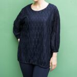 شوميز آستين کش کرکره ای