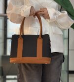 کيف زنانه بزرگ راه راه