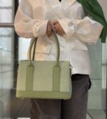 کيف زنانه بزرگ راه راه - Image 7