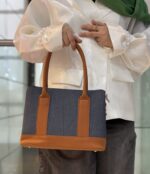 کيف زنانه بزرگ راه راه - Image 3