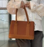 کيف زنانه بزرگ راه راه - Image 4