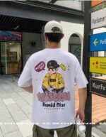 تيشرت وارداتي طرح دار 8006 - Image 3