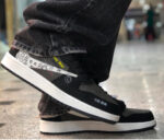 کتاني مردانه تراويس مشکي طوسي