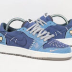 کتاني ودوو زنانه آبي