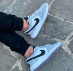 کتوني مردانه جردن 1سفيد طوسي