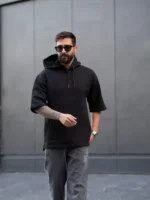 هودی مردانه آستين سه ربع - Image 3