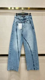 شلوار زنانه بگ ترک آبی - Image 3